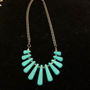 Plunder turquoise necklace